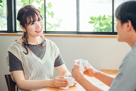 デートに